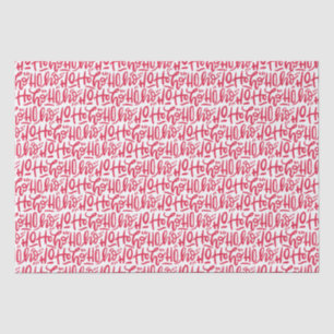 Weihnachten mit Handschrift Weihnachten Ho Ho Ho Seidenpapier