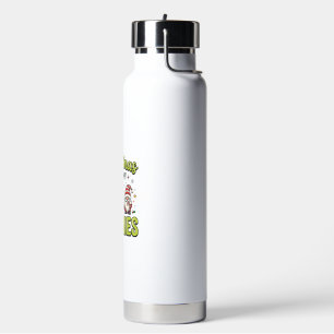 Weihnachten mit meinem Gnom-Design Trinkflasche