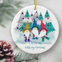 Weihnachten mit meinem Gnome Personalisiert Gnome