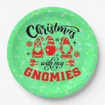 Weihnachten mit meinen Gnomen - Funny Red Green 9"