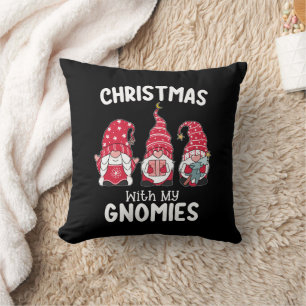 Weihnachten mit meinen Gnomen Holiday Gnome Kissen
