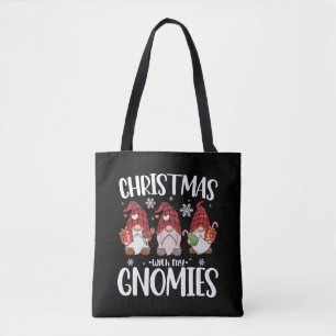 Weihnachten mit meinen Gnomies Buffalo Rot kariert Tasche