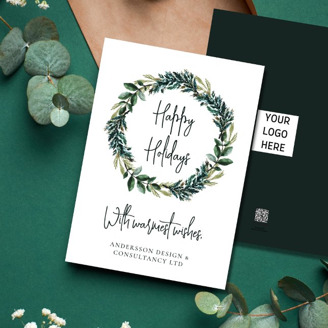 Weihnachten mit modernen Firmenlogo (Von Creator hochgeladen)