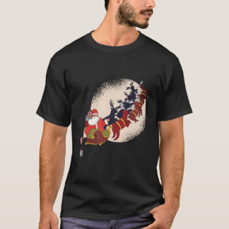 Weihnachten mit Rentiers Spaß Urlaub für Chris T-Shirt