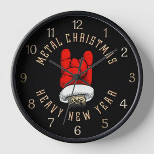 Weihnachten mit Schwermetall Uhr