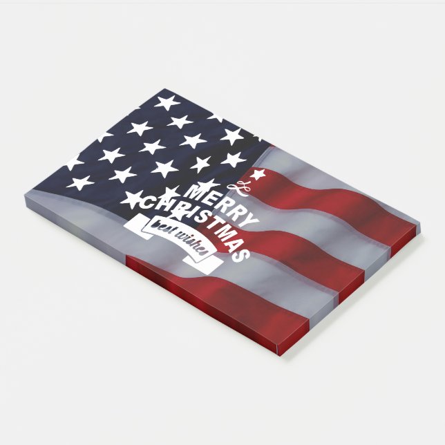 Weihnachten mit Stern: Feiern Sie die Jahreszeit Post-it Klebezettel (angewinkelt)