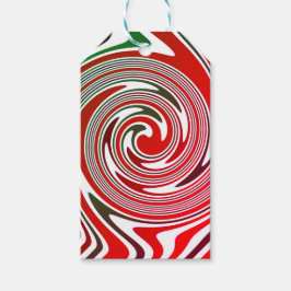 Weihnachten mit Süßigkeiten Geschenkanhänger
