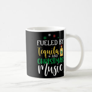 Weihnachten mit Tequila und Weihnachtsmusik Kaffeetasse