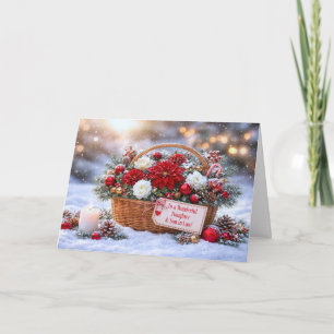 Weihnachten mit Tochter und Schwiegersohn Karte