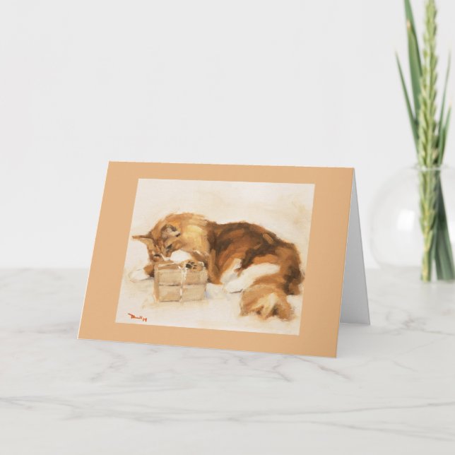 Weihnachten - Mitchs Geschenk Karte (Vorderseite)