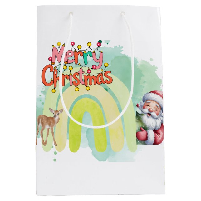 Weihnachten  mittlere geschenktüte (Vorderseite)
