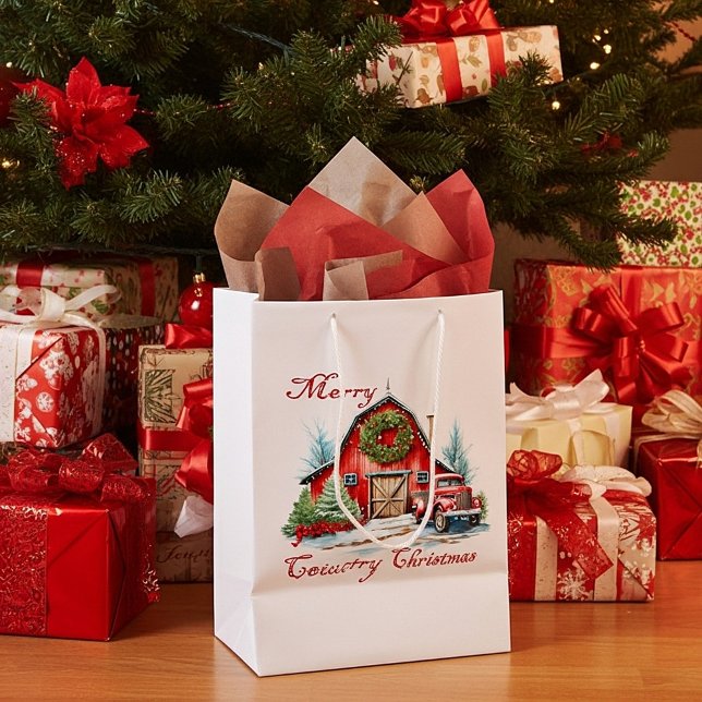 Weihnachten Mittlere Geschenktüte (Von Creator hochgeladen)