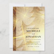 Weihnachten Moderne Goldbäume Christlich Hochzeit