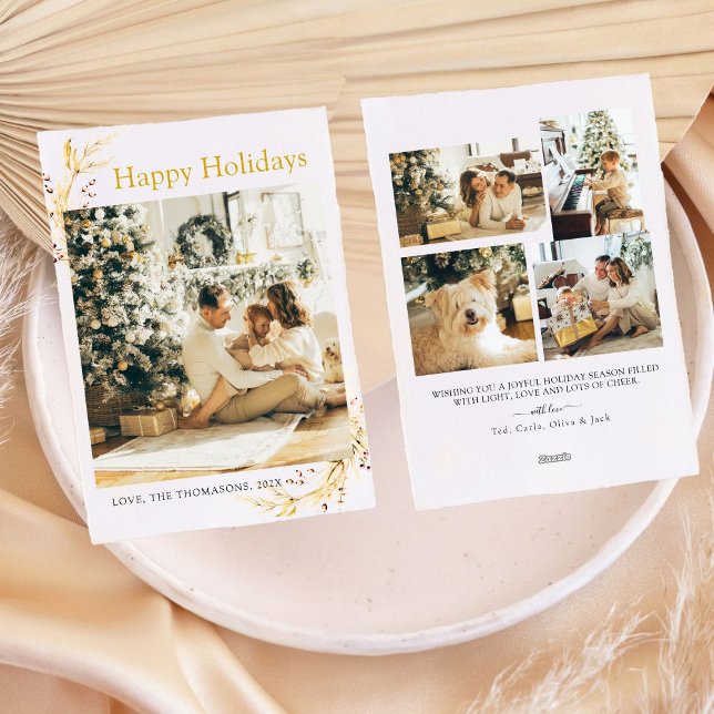 Weihnachten Modernes Foto mit Minimalistischer Gol (Von Creator hochgeladen)