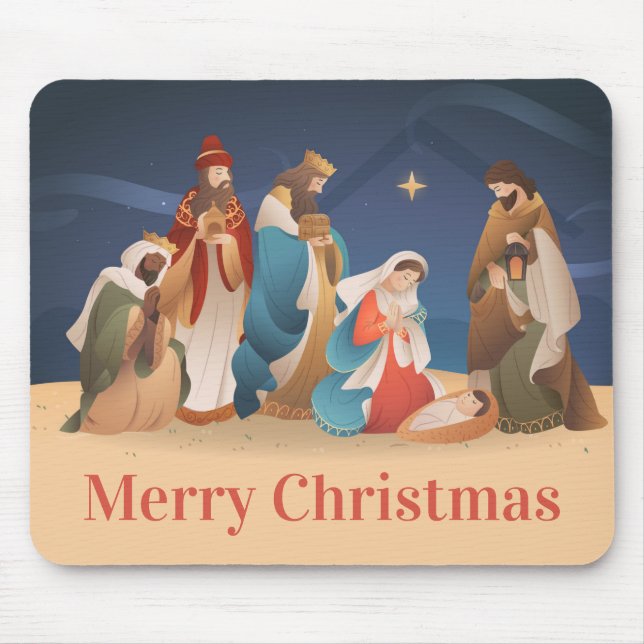 Weihnachten Mousepad (Vorne)
