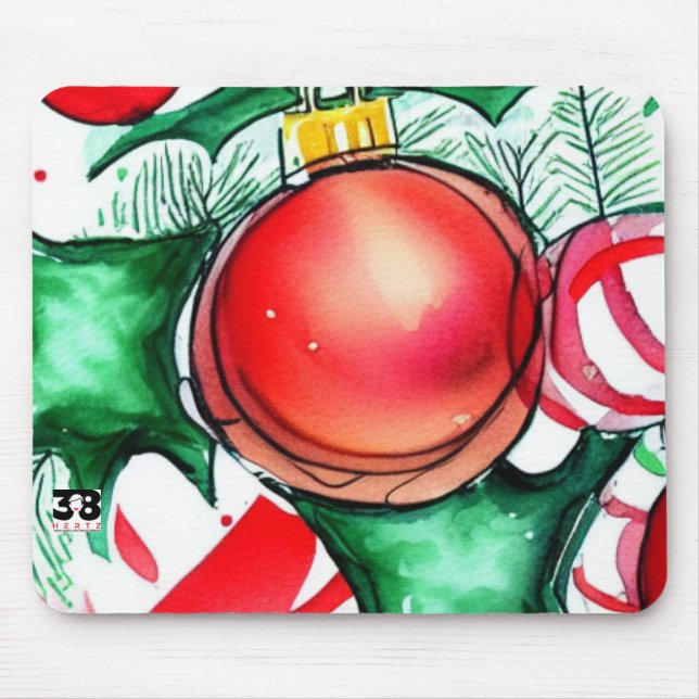 Weihnachten Mousepad (Vorne)