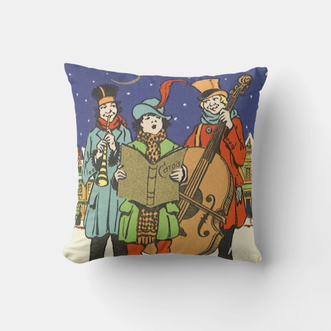 Weihnachten, Musiker spielen mit Musik Kissen (Vorderseite)