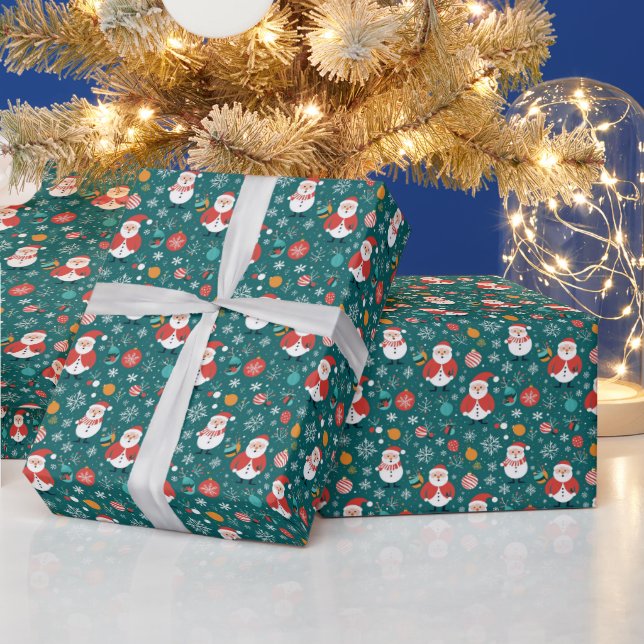 Weihnachten nach Weihnachtsmuster Geschenkpapier (Feiertage)