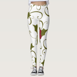 Weihnachten Nahtlose Muster Leggings