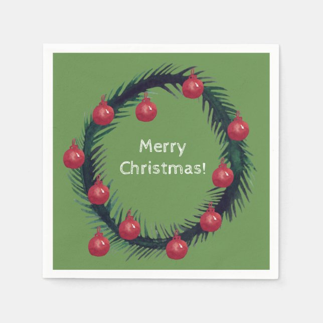 Weihnachten Napkins Serviette (Vorderseite)