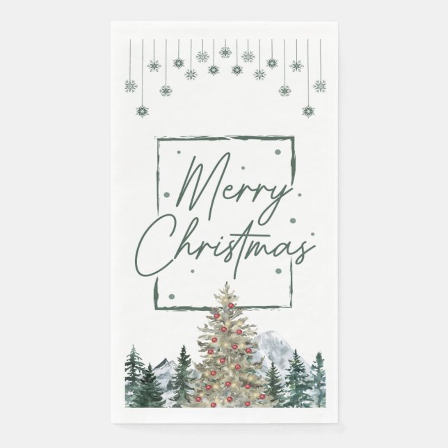 Weihnachten Napkins Serviette (Vorderseite)