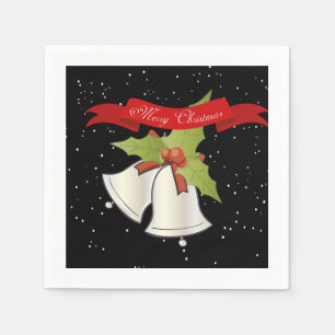 Weihnachten Napkins - Weihnachtsglocken Serviette