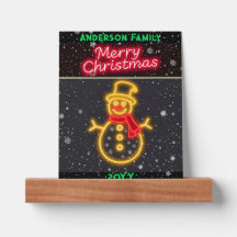 Weihnachten Neon Moderne Urlaubssammlung