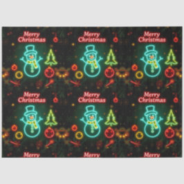 Weihnachten Neon Popular Holiday Collection Seidenpapier