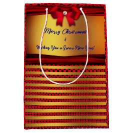 Weihnachten - Neues Jahr Mittlere Geschenktüte