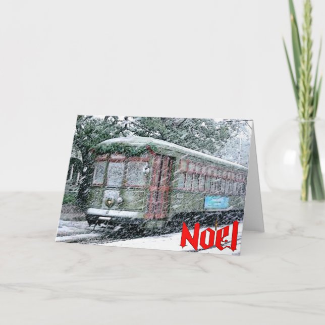 Weihnachten New Orleans Streetcar (Vorderseite)
