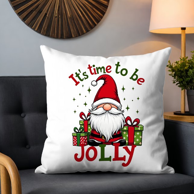 Weihnachten Niedlich Jolly Santa Holiday Kissen (Von Creator hochgeladen)