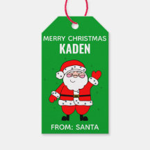Weihnachten Niedlich Kids Cartoon Santa