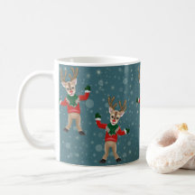 Weihnachten Niedlich Rudolph the Red nosed Rentier