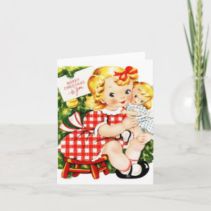 Weihnachten Niedliche Girls