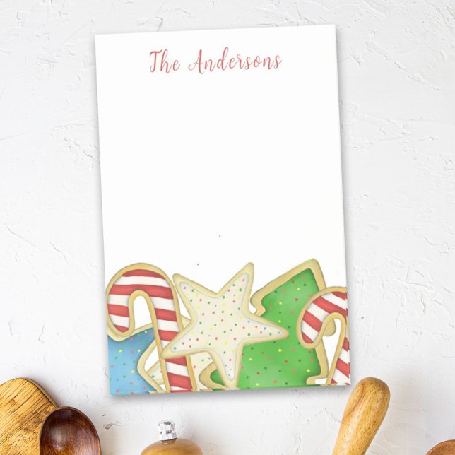 Weihnachten Niedliche Whimsical Holiday Cookies Sp Post-it Klebezettel (Von Creator hochgeladen)