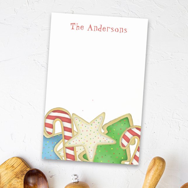 Weihnachten Niedliche Whimsical Holiday Cookies Sp Post-it Klebezettel (Von Creator hochgeladen)
