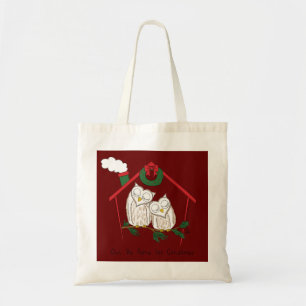 Weihnachten Niedlicher Feiertag Tragetasche