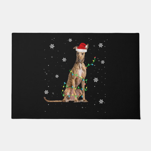 Weihnachten Niedlicher Weihnachtsmann Weihnachten  Fußmatte (Vorderseite)