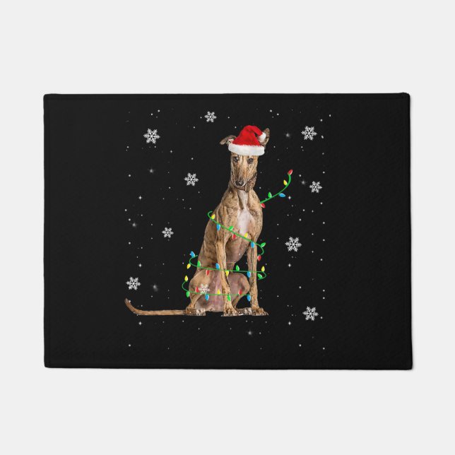 Weihnachten Niedlicher Weihnachtsmann Weihnachten  Fußmatte (Vorderseite)
