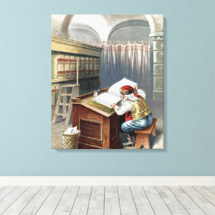 Weihnachten, Nikolaus Naughty oder Nizza Leinwanddruck