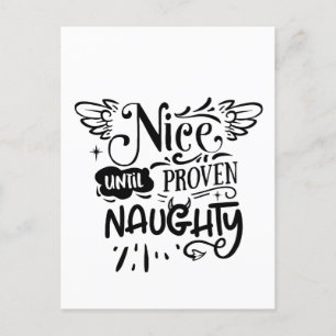 Weihnachten Nizza bis zum Beweis Naughty Funny San