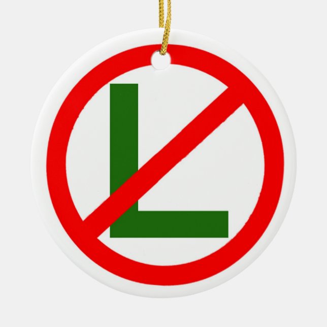 Weihnachten NO--L Weihnachtsverzierung Keramikornament (Vorne)
