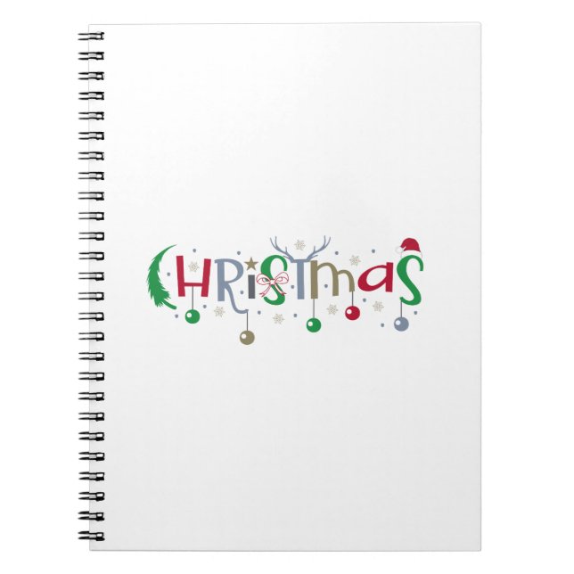 Weihnachten Notizblock (Vorderseite)