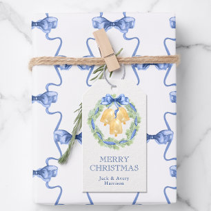 Weihnachten oder Hochzeitsglocken Geschenkanhänger