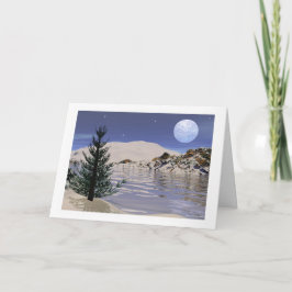 Weihnachten oder Solstice-Karte - "Solstice-Segnun