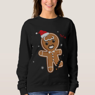 Weihnachten Oh schläfst Lebkuchen Sweatshirt