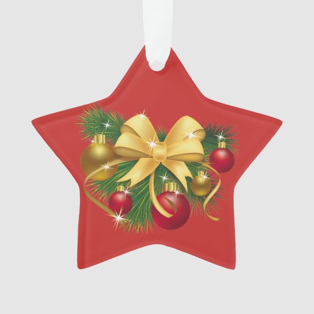 Weihnachten Ornament (Vorderseite)