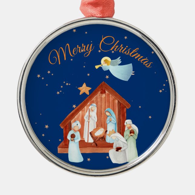 Weihnachten Ornament Aus Metall (Vorne)