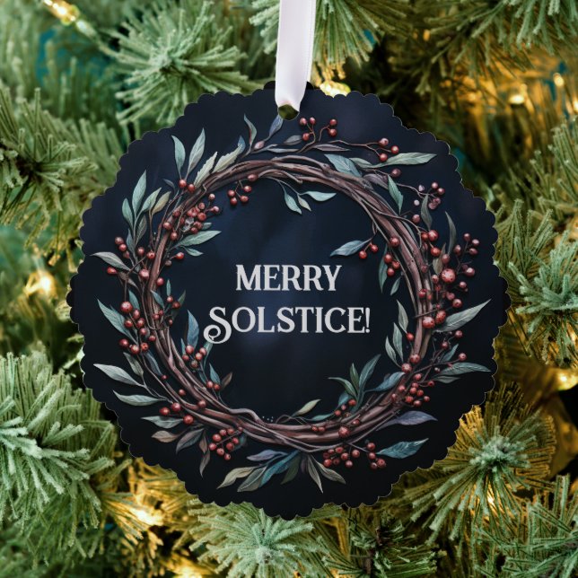 Weihnachten Ornament Karte (Insitu (Baum))