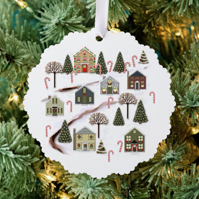 Weihnachten Ornament Karte (Insitu (Baum))